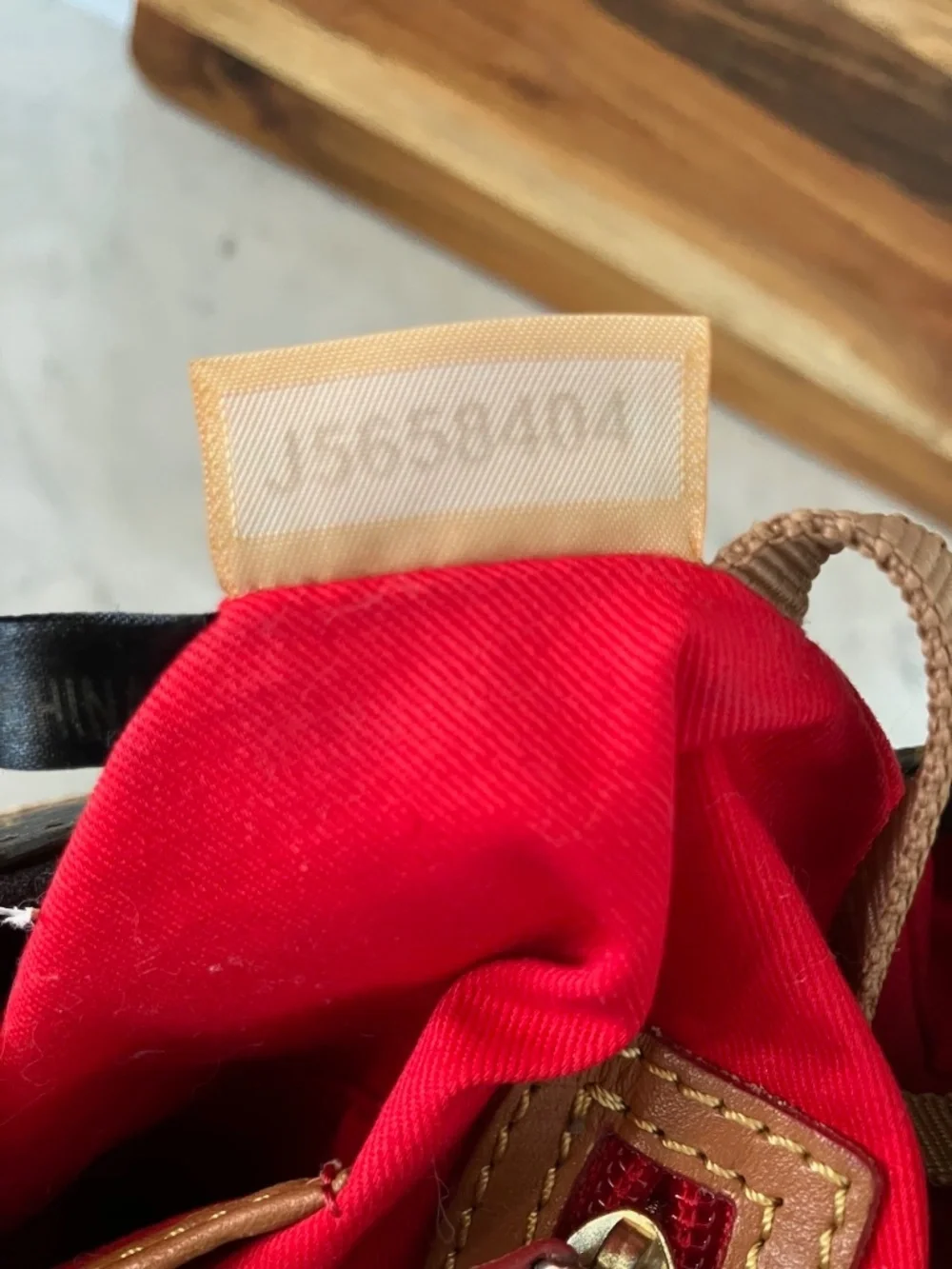 Dooney & Bourke East/West Collins Hobo | Signature DB Canvas | Brown/Tan
